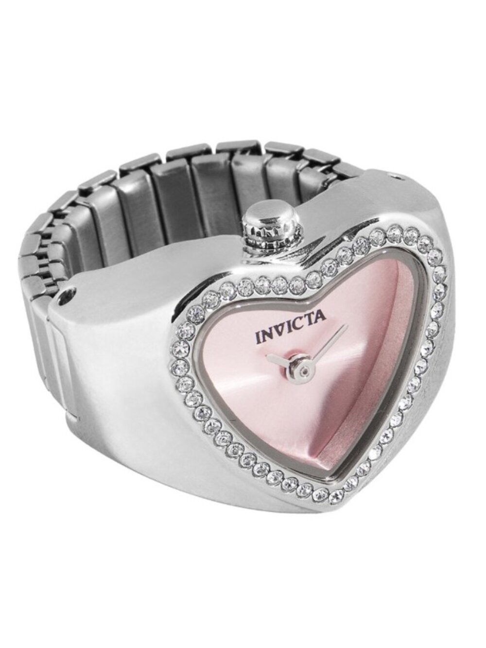 Invicta Mini Angel Women's Ring Watch - 18.5mm, Steel (49571)